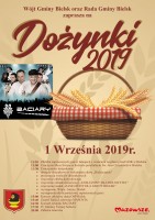 Zaproszenie na Dożynki Gminne 2019