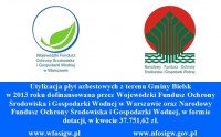 Utylizacja płyt azbestowych w 2013 roku