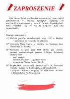 Zaproszenie na Święto Niepodległości