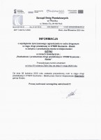 Informacja - Zarząd Dróg Powiatowych