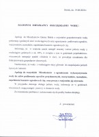 Komunikat - Oszczędzajmy wodę
