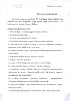XV Sesja Rady Gminy Bielsk - zaproszenie