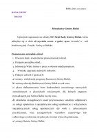 XVI Sesja Rady Gminy Bielsk - zaproszenie