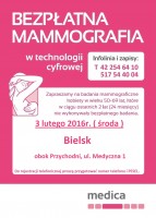 Bezpłatna mammografia