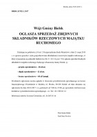 Ogłoszenie