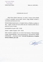 Komunikat dla rolników