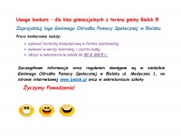 Konkurs - Zaprojektuj logo GOPS w Bielsku