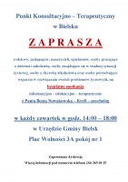 Bezpłatne spotkania z psychologiem