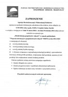 Zaproszenie na szkolenie