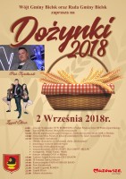 Zaproszenie na Dożynki Gminne 2018