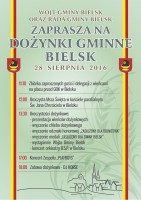 Zaproszenie na Dożynki Gminne 2016