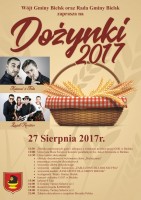Zaproszenie na dożynki Gminne 2017