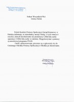 Komunikat Polskiego Komitetu Pomocy Społecznej