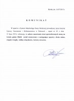 Komunikat dla rolników