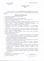 XXVII Sesja Rady Gminy Bielsk - zaproszenie 