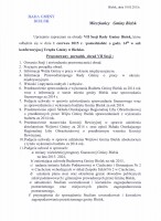 VII Sesja Rady Gminy Bielsk - zaproszenie 