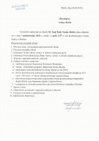 XL Sesja Rady Gminy Bielsk - zaproszenie