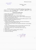 XXIV Sesja Rady Gminy Bielsk - zaproszenie 