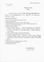 XXXIX Sesja Rady Gminy Bielsk - zaproszenie