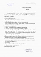 XXXIV Sesja Rady Gminy Bielsk - zaproszenie