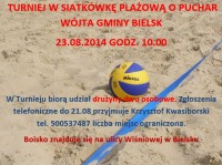 Zaproszenie na Turniej w Siatkówkę Plażową