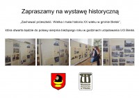 Zaproszenie na wystawę historyczną 