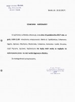 Komunikat Urzędu Gminy w Bielsku
